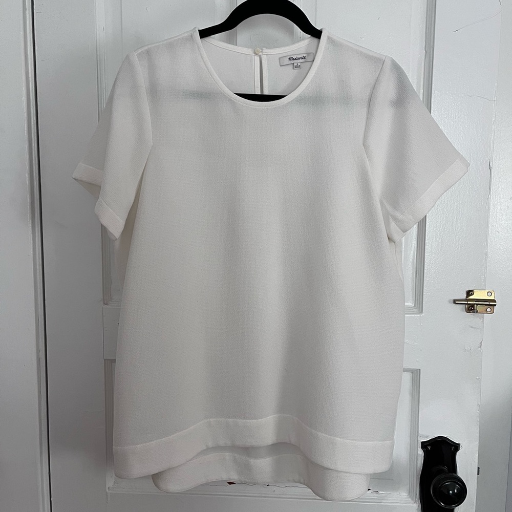 Madewell tailored tee size large